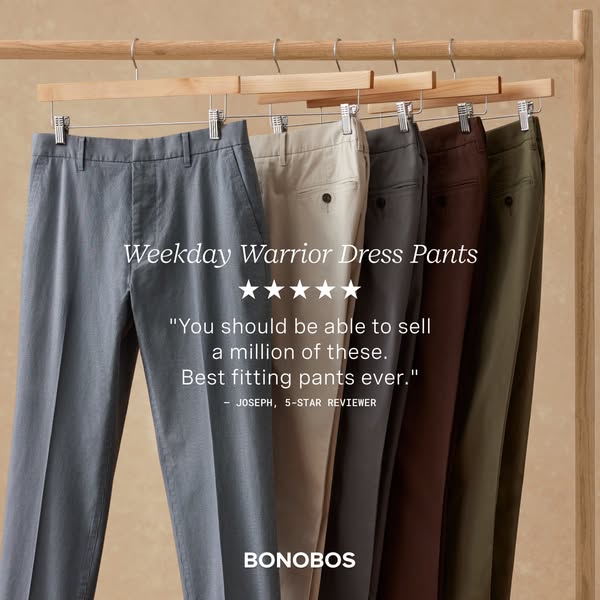 Bonobos review card ad