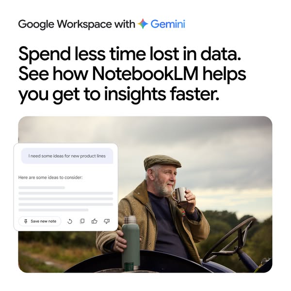 Google Gemini prompt over photograph