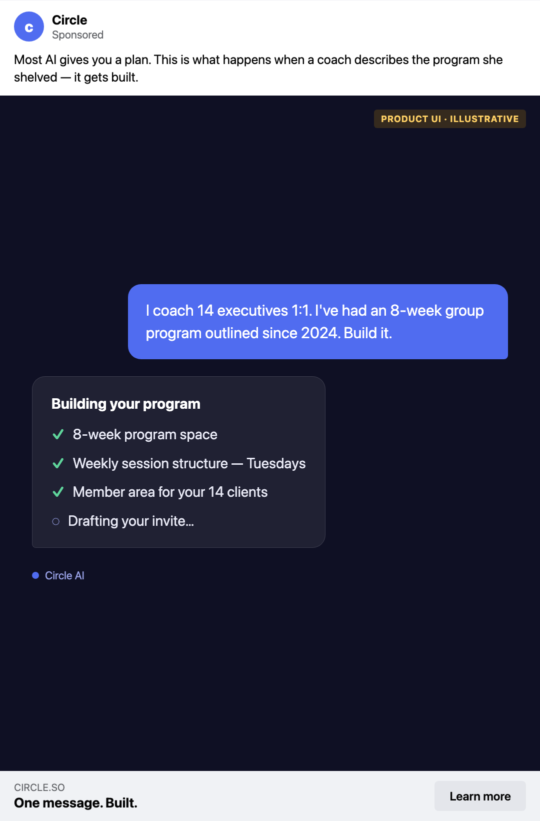 AI CHAT produced